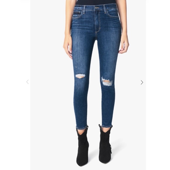 Joe's Jeans Denim - Joe’s High Rise Distressed Skinny Ankle Jeans